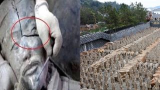 Bí mật đằng sau đội quân đất nung trong mộ Tần Thủy Hoàng, đáp án được hé mở khi 1 bức tượng nứt vỡ?