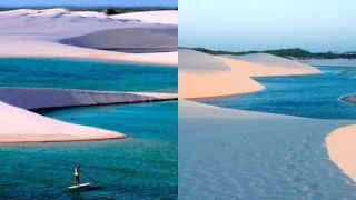 Sa mạc ‘ngược đời’ nhất thế giới: Không khô cằn mà có hàng ngàn hồ nước kỳ ảo!
