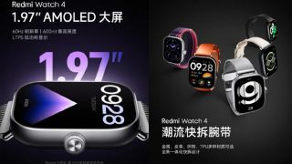 Redmi Watch 4 lộ diện, màn AMOLED, khung nhôm như Apple Watch Ultra, giá siêu rẻ
