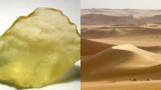 Bí ẩn nguồn gốc của thủy tinh sa mạc quý hiếm, liệu có sinh ra từ tác động của thiên thạch?
