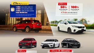 Honda tung loạt ưu đãi phí trước bạ cho khách mua xe trong dịp đầu năm