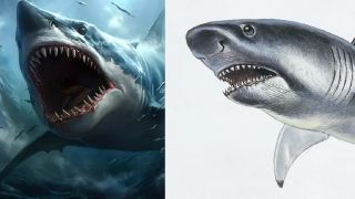 Các nhà khoa học tìm ra bằng chứng cá mập tiền sử khổng lồ Megalodon gầy hơn chúng ta nghĩ