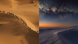 Nhiệt độ ngày và đêm ở sa mạc có sự chênh lệch lớn là vì hai yếu tố này!