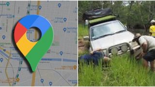 Đi theo lộ trình của Google Maps, 2 khách du lịch bị mắc kẹt ở vùng hoang dã nhiều ngày