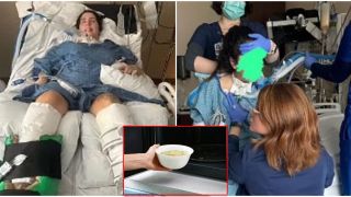 Ăn phải canh hâm nóng không đúng cách, cô gái 23 tuổi bị liệt và phải thở máy
