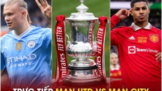 Xem trực tiếp bóng đá MU vs Man City ở đâu, kênh nào? Link xem trực tiếp Man Utd chung kết Cúp FA HD