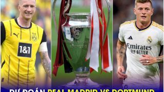 Dự đoán tỷ số Real Madrid vs Dortmund, 2h ngày 2/6 - Chung kết Cúp C1 Champions League
