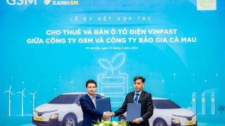 Thêm hai đối tác độc quyền của Xanh SM triển khai taxi điện tại Bắc Giang, Cà Mau