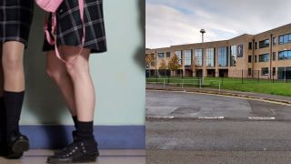 Nữ sinh cấp 2 bị giáo viên cấm đến lớp, bị đuổi về nhà vì mặc váy quá ngắn