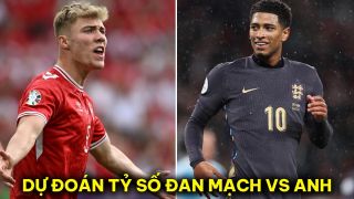 Dự đoán tỷ số Đan Mạch vs Anh - Bảng C EURO 2024: Jude Bellingham lu mờ trước Rasmus Hojlund?