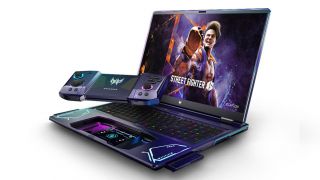 Project DualPlay: Laptop gaming với khái niệm tay cầm tháo rời tích hợp vào laptop
