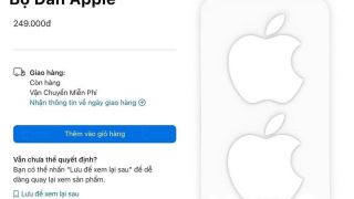 Apple không kèm sticker quả Táo trong hộp iPhone 16 và bán ra với giá 249.000 đồng