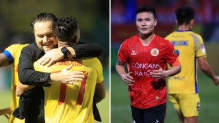 Kết quả bóng đá V.League hôm nay 3/11: Ngôi đầu BXH đổi chủ; Quang Hải lu mờ trước tân binh ĐT Việt Nam?