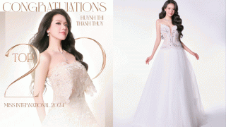 Netizen xôn xao khi biết Hoa hậu Thanh Thủy vào top 20 Miss International 2024