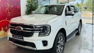 Ford Everest nhận ưu đãi hấp dẫn cuối tháng 1/2025, giá lăn bánh ‘huỷ diệt’ Toyota Fortuner