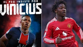 Tin chuyển nhượng trưa 11/2: Vinicius đạt thỏa thuận gia nhập PSG; Man Utd rao bán Kobbie Mainoo