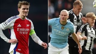 Bảng xếp hạng Ngoại hạng Anh 2024/25 mới nhất: Arsenal khó vô địch, Man City bị Newcastle vượt mặt?