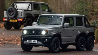 Suzuki Jimny 6 bánh độc nhất vô nhị, thêm thùng hàng, động cơ turbo 170 mã lực, giá 1,45 tỷ đồng