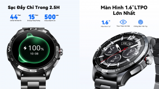 Kieslect Actor Leading - Bản Lĩnh Thép, Định Vị Dẫn Đầu, Chiến Binh Đáng Gờm Của Phân Khúc Smartwatch Dưới 2Tr Đồng