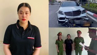 Tình tiết đau xót vụ nữ tài xế Mercedes đâm 10 xe máy sau khi đi nhậu, người cầm lái nói gì với công an?