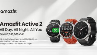 Ra mắt Amazfit Active 2 - Đồng hồ thông minh GPS cùng bạn yêu bản thân