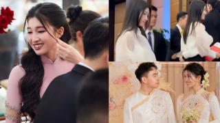 Phương Nhi xuất hiện cùng gia đình tỷ phú Phạm Nhật Vượng, thái độ thiếu gia Minh Hoàng gây chú ý