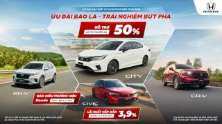 Honda tung ưu đãi cực lớn cho các dòng xe ô tô Honda trong tháng 5 năm 2025