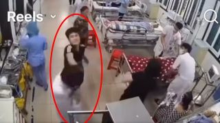 Thực hư đoạn clip người nhà đấm liên tiếp vào mặt nhân viên y tế ở Bệnh viện Đa khoa tỉnh Nam Định