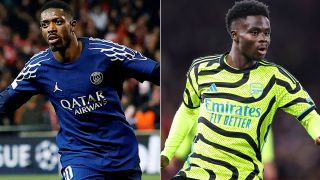 Kết quả bóng đá Champions League hôm nay: Arsenal lật kèo PSG, Dembele lu mờ trước Saka?