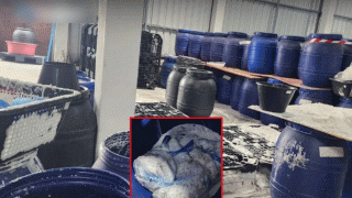 Nóng: Cảnh sát đột kích, thu giữ 41 tấn lòng heo bốc mùi hôi thối và tạm giữ chủ kho hàng