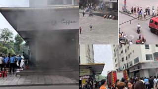 Chung cư HH Linh Đàm-Hà Nội lại có 'biến': Địa điểm lần này là quán cà phê ngay dưới chân tòa nhà
