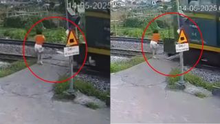 Thông tin gây sốc vụ bị tàu hỏa húc văng khi đi bộ qua đường sắt, hé lộ tình hình của người phụ nữ