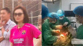 Nóng: Người đàn ông lao vào trường tiểu học rồi điên cuồng đâm dao vào vợ, nguyên nhân ra tay là gì?