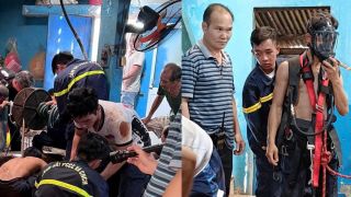 Hơn 1 tiếng nghẹt thở cứu sống hai cha con rơi xuống giếng sâu 35m, tình hình sức khỏe hiện tại ra sao?