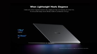 Tecno ra mắt laptop mỏng nhẹ Megabook S16, màn hình 16 inch, bộ tính năng AI thông minh