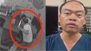 Camera hé lộ giây phút kinh hoàng bác sĩ đuổi chém đồng nghiệp ở phòng khám, lý do ra tay dã man là gì?