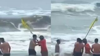 Từng cứu nhiều người đuối nước, nhân viên cứu hộ bị kiểm điểm vì hành động ngăn du khách tắm biển