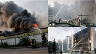 Ukraine oằn mình trong cuộc không kích lớn nhất của Nga, thủ đô Kiev chìm trong khói lửa, ông Zelensky cầu cứu khẩn 