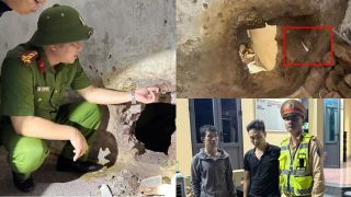 Hé lộ lý do 2 phạm nhân quyết định trốn trại ở Hà Nội, choáng váng trước vật dụng dùng để đục tường