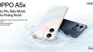 OPPO A5x ra mắt: Thiết kế bền bỉ, pin khủng, hiệu năng ổn định, giá dễ tiếp cận