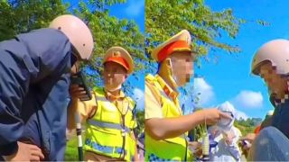 Cán bộ CSGT nói dân 'mồm thối' khi đo nồng độ cồn bị điều chuyển, hé lộ nguồn cơn sự việc