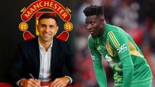 Andre Onana trên đường rời Man United, Sir Jim Ratcliffe đón Dibu Martinez cập bến Old Trafford?