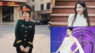 Nữ quân nhân đầu tiên là Á hậu 1 Hoa hậu Việt Nam, sở hữu thân thế khủng như 'bước ra từ ngôn tình'