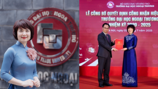 Tân Hiệu trưởng Trường ĐH Ngoại thương: Nữ PGS sinh năm 1977, từng giữ nhiều vị trí chủ chốt