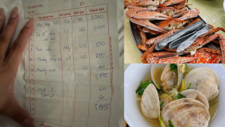 Du khách bất ngờ với bữa ốc gần 6 triệu cho 8 người tại Hạ Long: Món ghẹ, thưng có giá ‘khó tin’