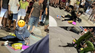 Danh tính idol TikTok nghi ngáo đá, đập phá ở TP Vinh, bị người dân khống chế giao nộp cho công an