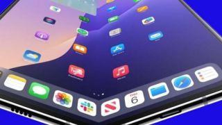 Chiếc iPhone màn hình gập đầu tiên lộ diện, không nếp gấp, mỏng chỉ 4,5mm, giá hơn 50 triệu đồng