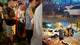 Hiện trường tan hoang vụ tai nạn liên hoàn Dương Nội, Hà Nội, tài xế để lộ dấu hiệu đáng nghi