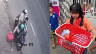 TP.HCM: Camera ghi lại cảnh cặp đôi bí ẩn bỏ rơi bé trai còn nguyên dây rốn giữa đường, Công an truy tìm thông tin 