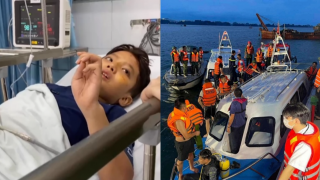 Cậu bé 10 tuổi sống sót trong vụ lật tàu Quảng Ninh hoảng loạn kể lại sự tình, vẫn chưa tìm được bố mẹ